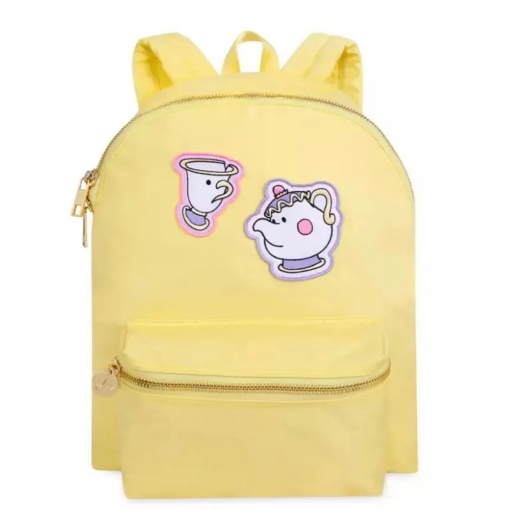 Disney x Stoney Clover Lane Beauty and the Beast Backpack Chip and Mrs Potts